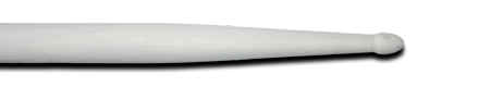 Manico e sticks in Hickory tinta bianco L=415mm ∅=13mm Peso: da 48gr a 60gr